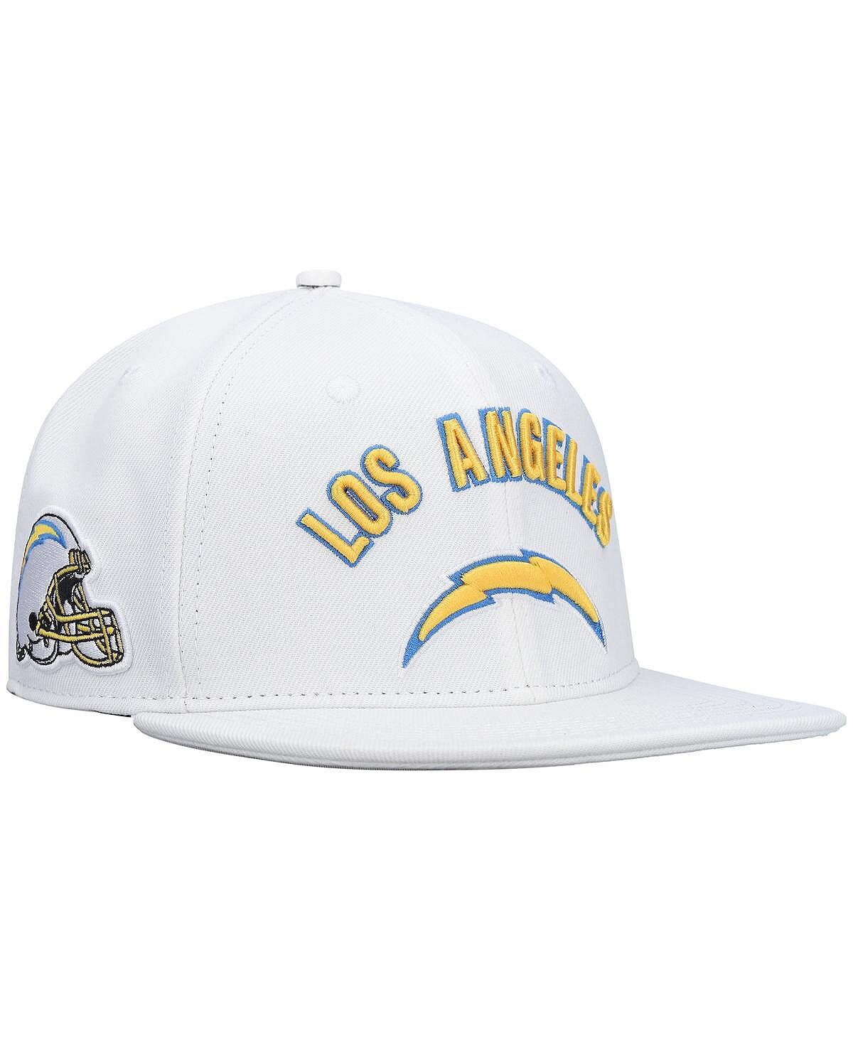 

Мужская белая кепка Los Angeles Chargers Stacked Snapback Pro Standard