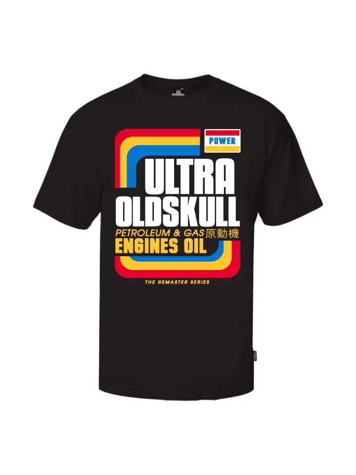 

Футболка OLDSKULL Retro Ultra Colour Logo Graphic, черный