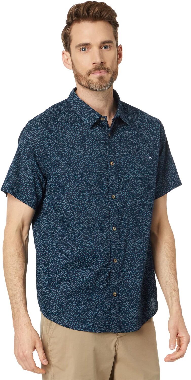 

Рубашка Sundays Mini Short Sleeve Woven Billabong, цвет Indigo 1