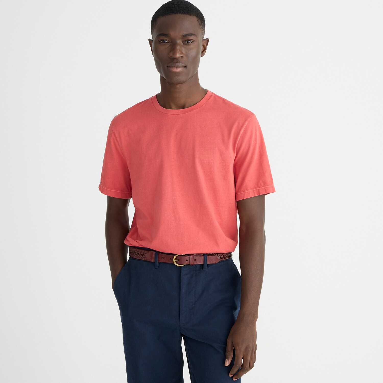 

Футболка Broken-In J.Crew, розовый