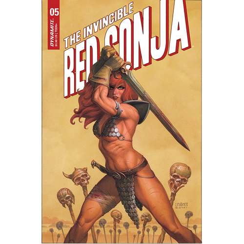 Книга Invincible Red Sonja #5 Cover B – Linsner