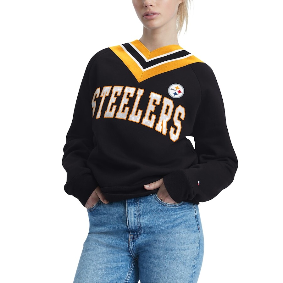 

Свитер Tommy Hilfiger Pittsburgh Steelers, черный