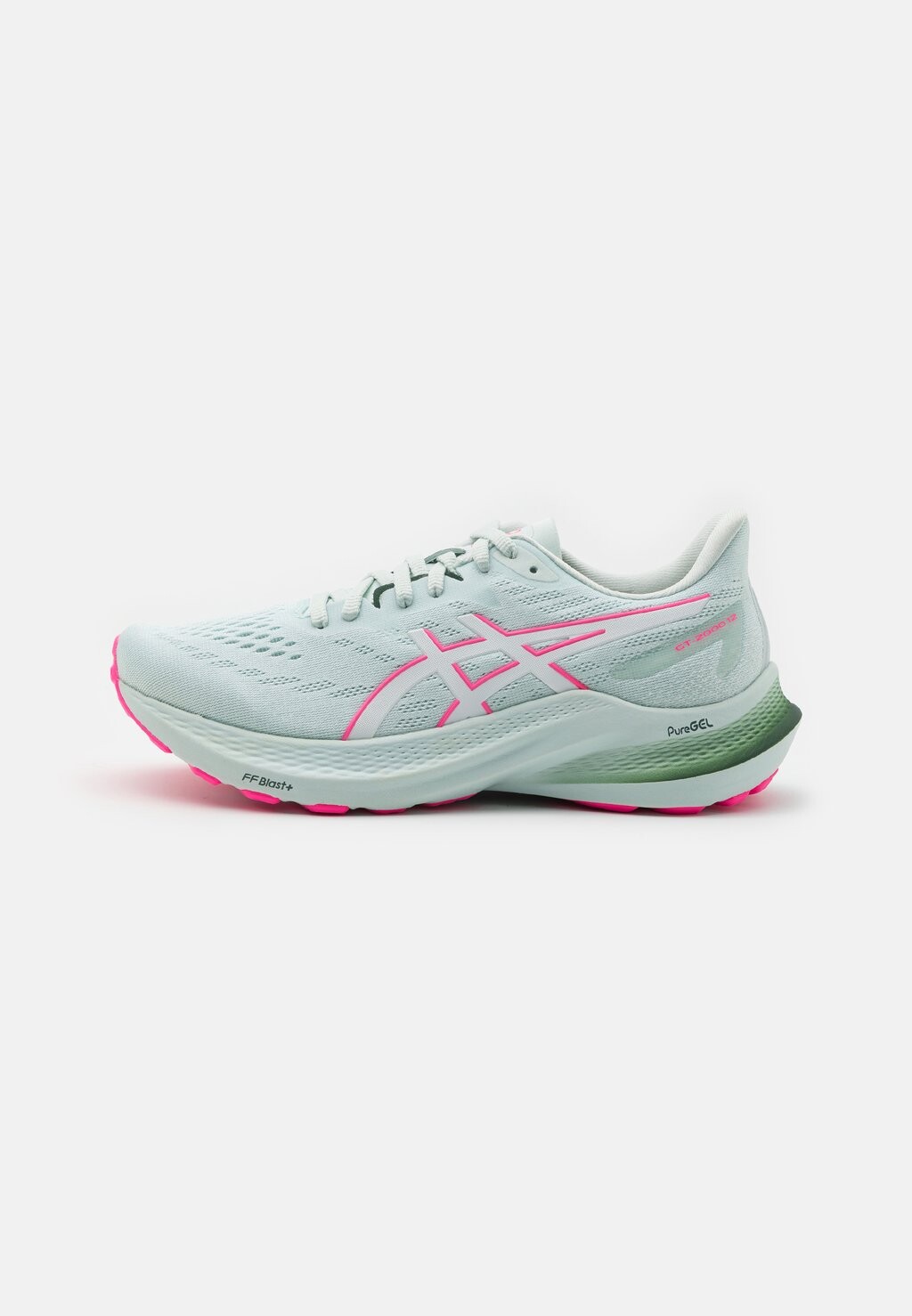 

Кроссовки для стабилизирования GT-2000 12 ASICS, цвет pure aqua/white