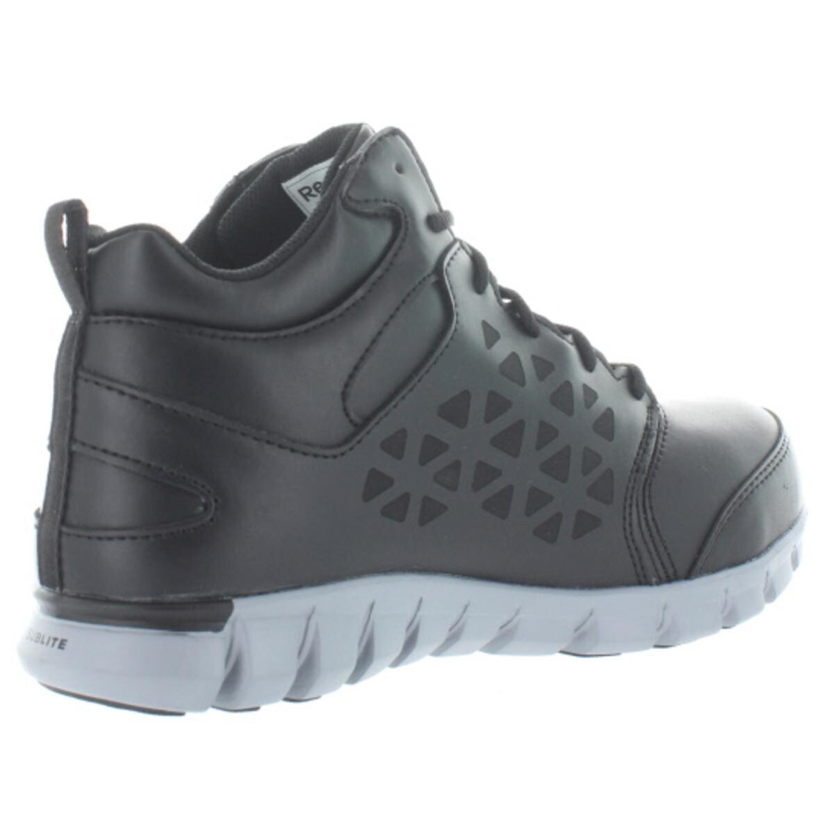 

Мужские кожаные нескользящие кроссовки Sublite Cushion Work Reebok, цвет Black/Gray