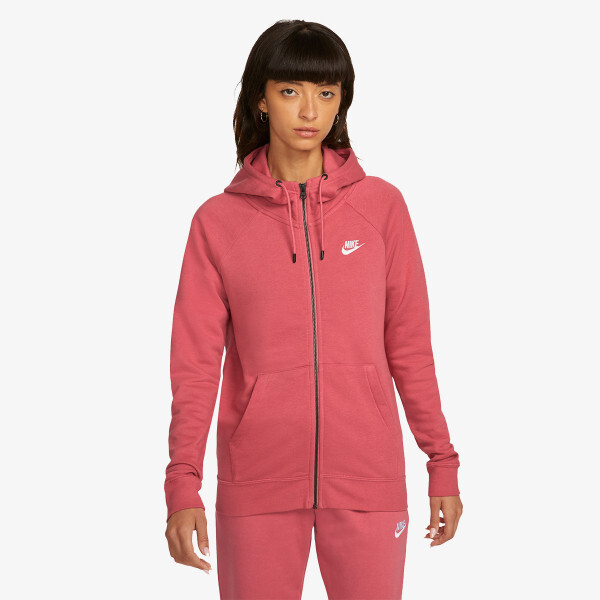 

Толстовка w nsw essntl flc fz с капюшоном Nike