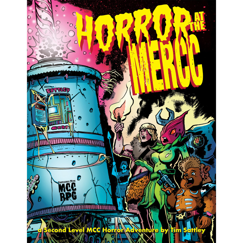 

Ролевая игра Goodman Games Mutant Crawl Classics RPG: Horror at the MERCC