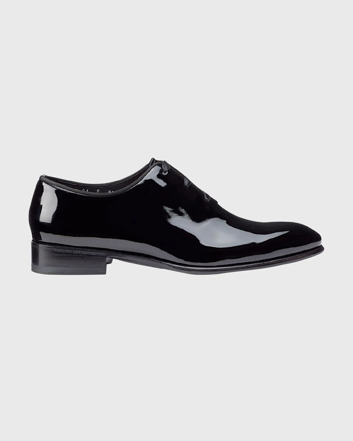

Мужские лакированные оксфорды Padova Santoni, черный
