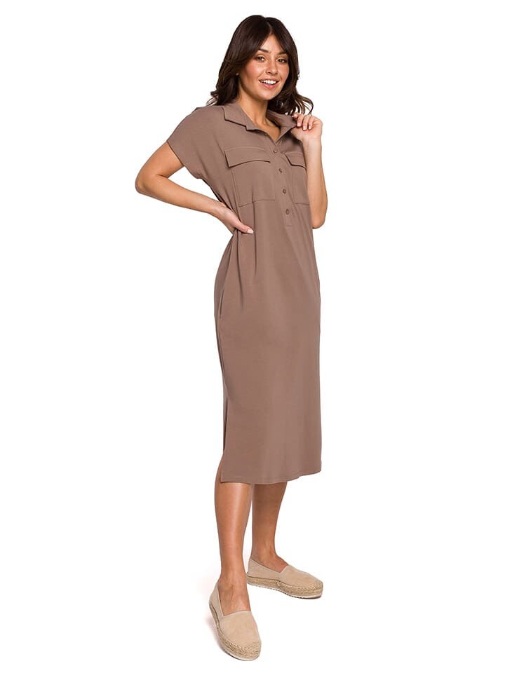 

Длинное платье Be Wear, светло-коричневый
