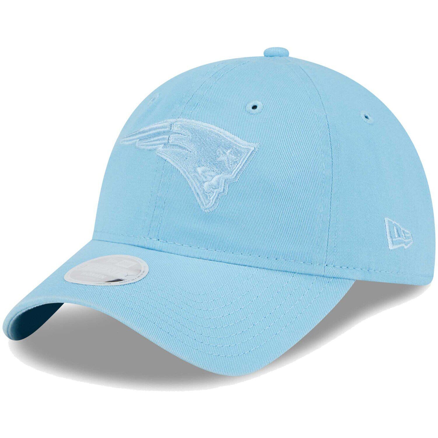 

Женская светло-голубая женская бейсболка New England Patriots Color Pack Brights 9TWENTY с регулируемой головкой New Era