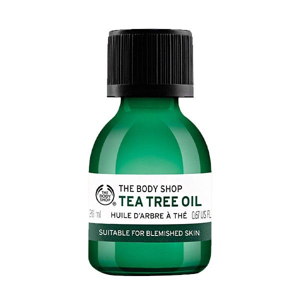 Масло чайного дерева 20 мл The Body Shop pure body naturals масло чайного дерева для ног и ванн 567 г 20 унций