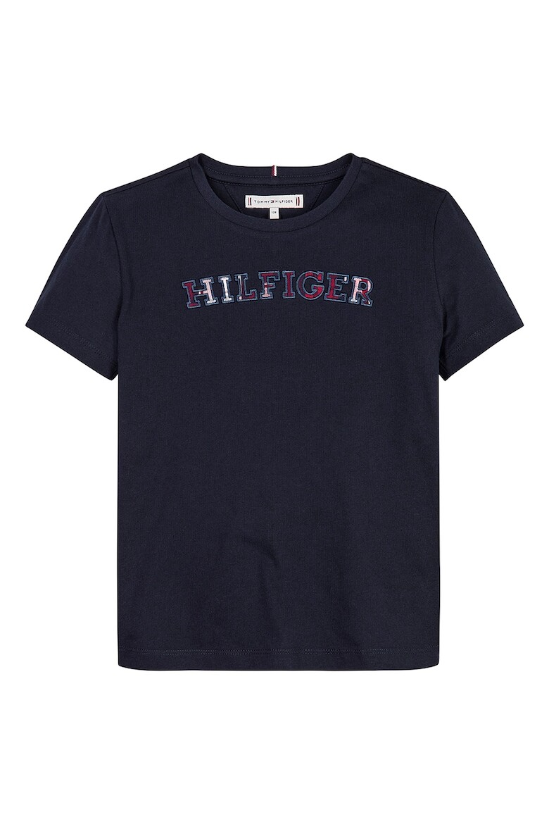 

Футболка из органического хлопка с логотипом Tommy Hilfiger, синий