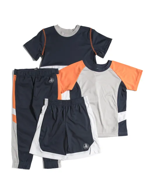 

Активный комплект Little Boys из 4 предметов Body Glove, цвет Orange