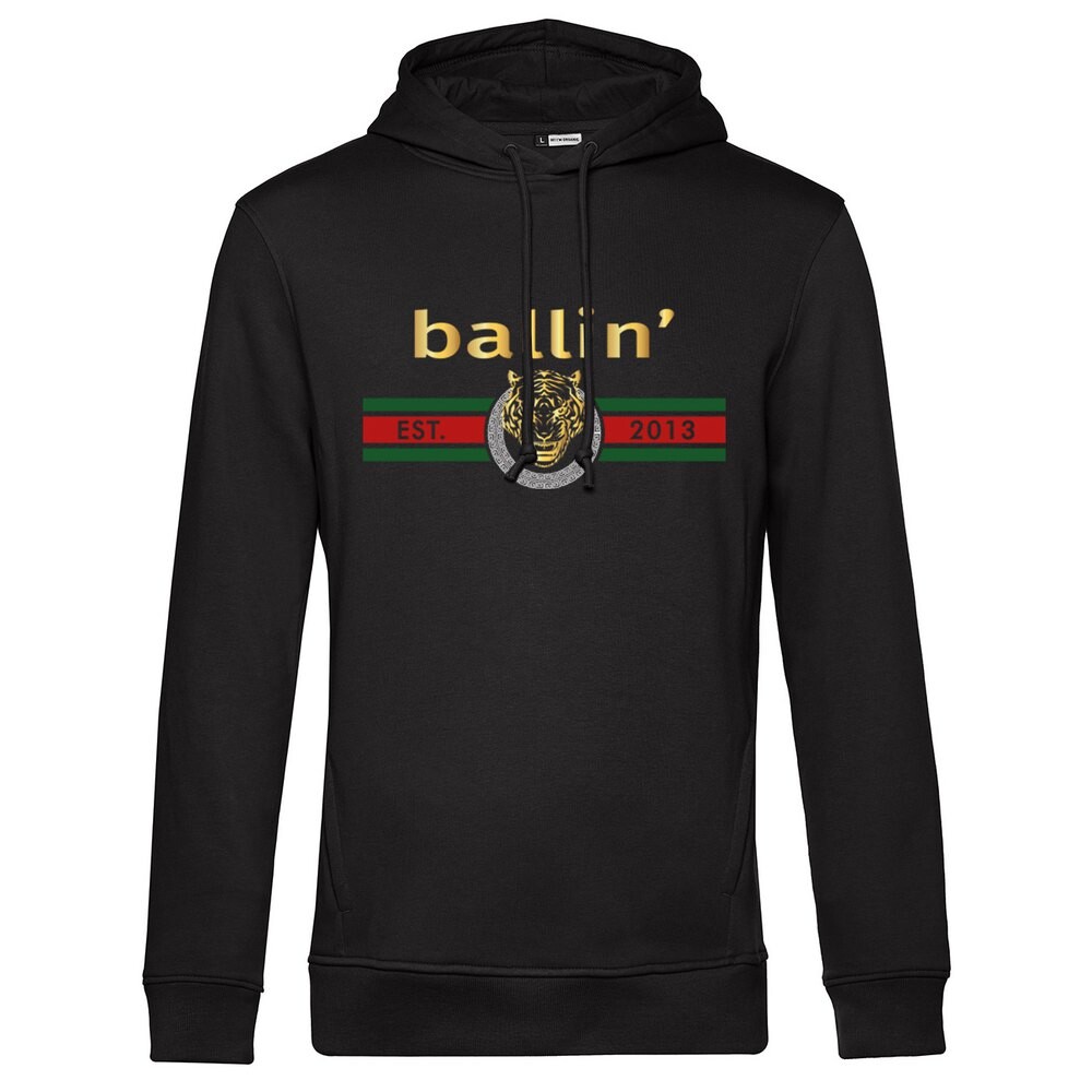 

Худи Ballin Tiger Lines, черный