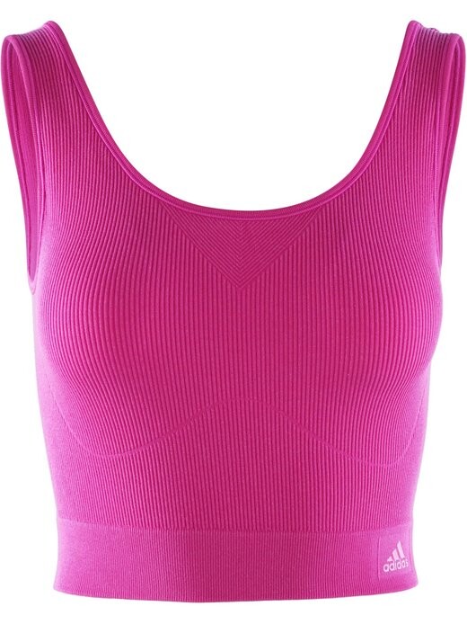 

Укороченный верх, растянутый в рубчик. Adidas Sportswear, фиолетовый
