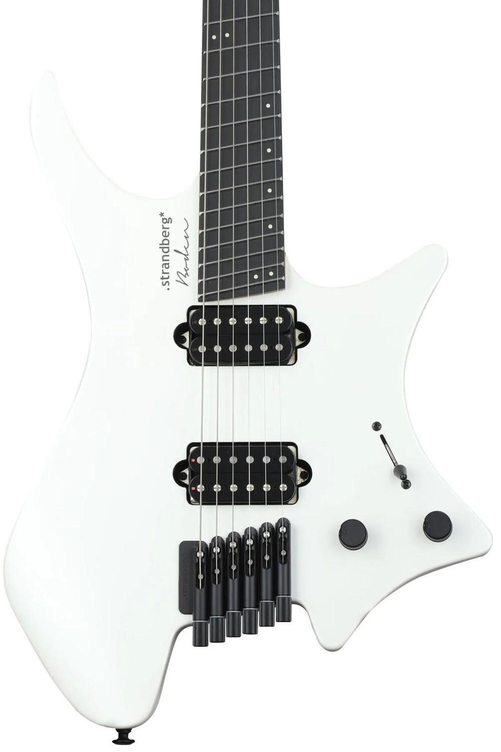 

Новая электрогитара Strandberg Boden Metal NX 6 - белый гранит