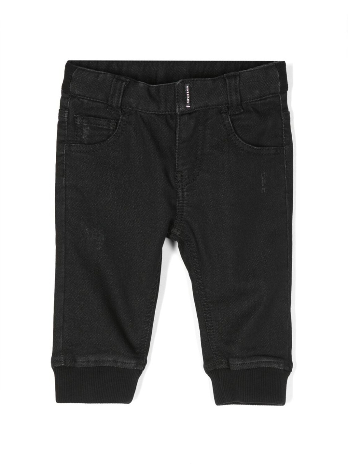 

Givenchy Kids джинсы с логотипом, черный