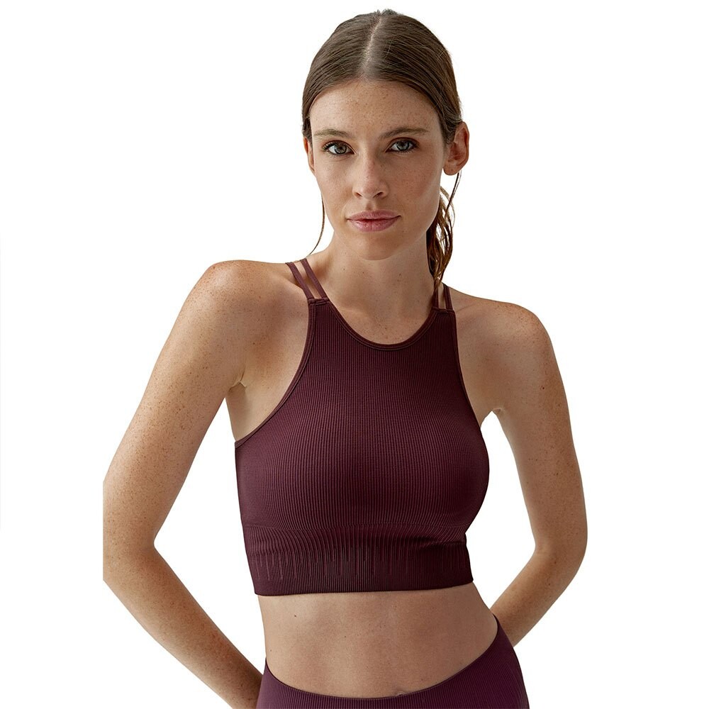 

Спортивный топ Born Living Yoga Naia Seamless, красный
