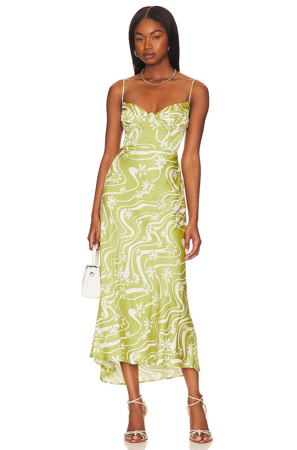 

Платье ASTR the Label Mabel, цвет Celery Floral