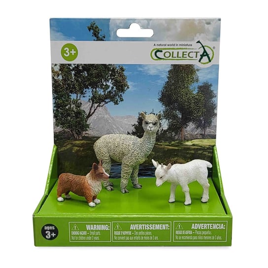 Collecta, Коллекционные фигурки, набор из 3 сельскохозяйственных животных в упаковке