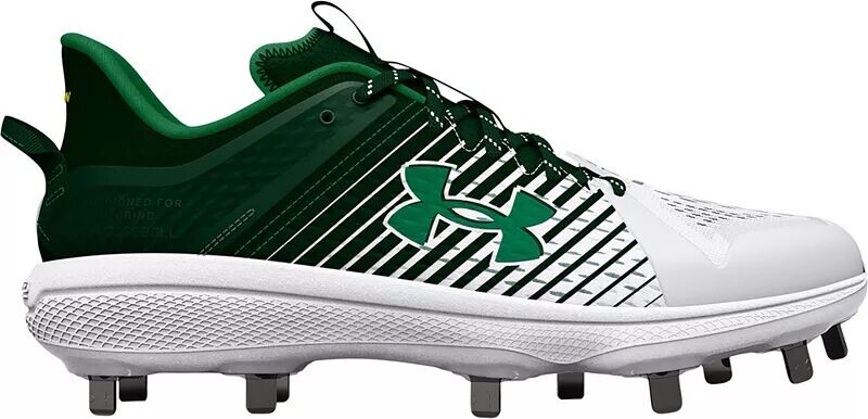 

Мужские металлические бейсбольные бутсы Under Armour Yard MT, зеленый/белый