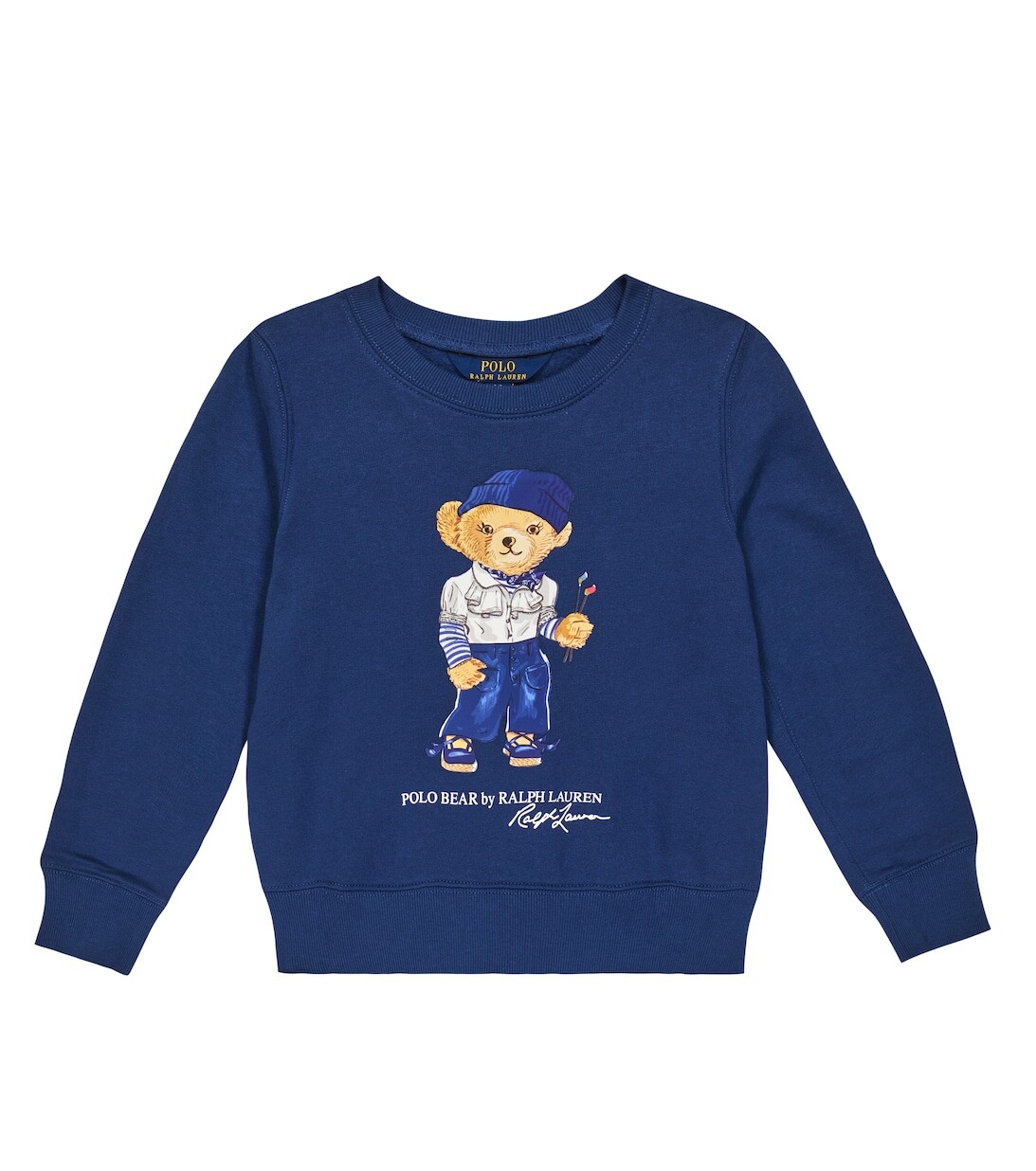

Толстовка Polo Bear из джерси Polo Ralph Lauren, синий