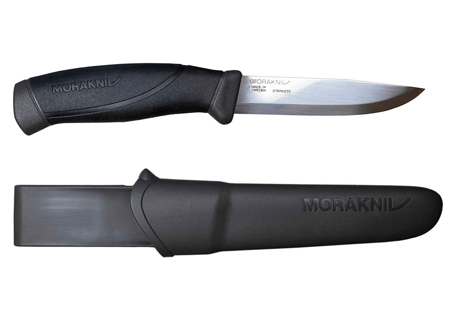

Уличный нож-компаньон с фиксированным лезвием Morakniv, черный
