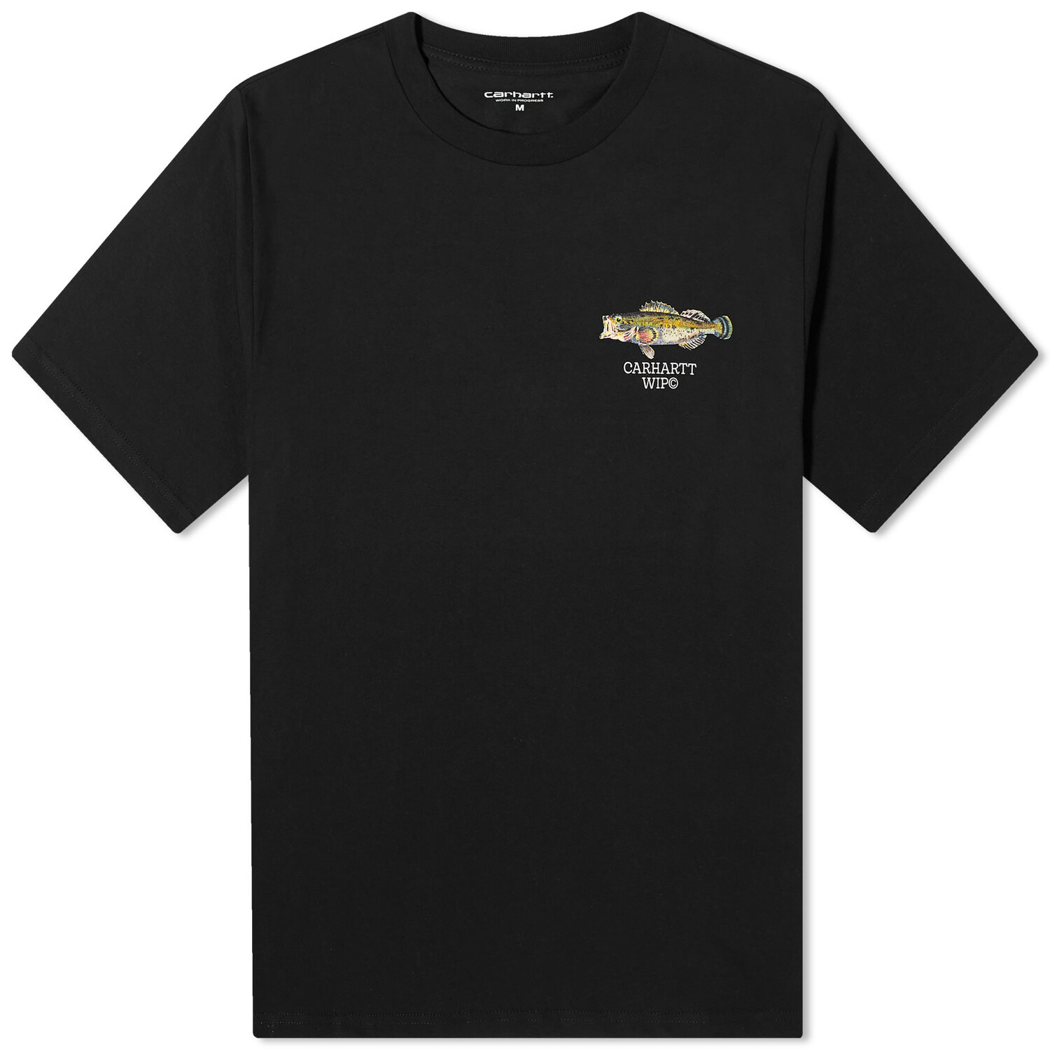 

Футболка Carhartt Wip Fish T-Shirt, черный