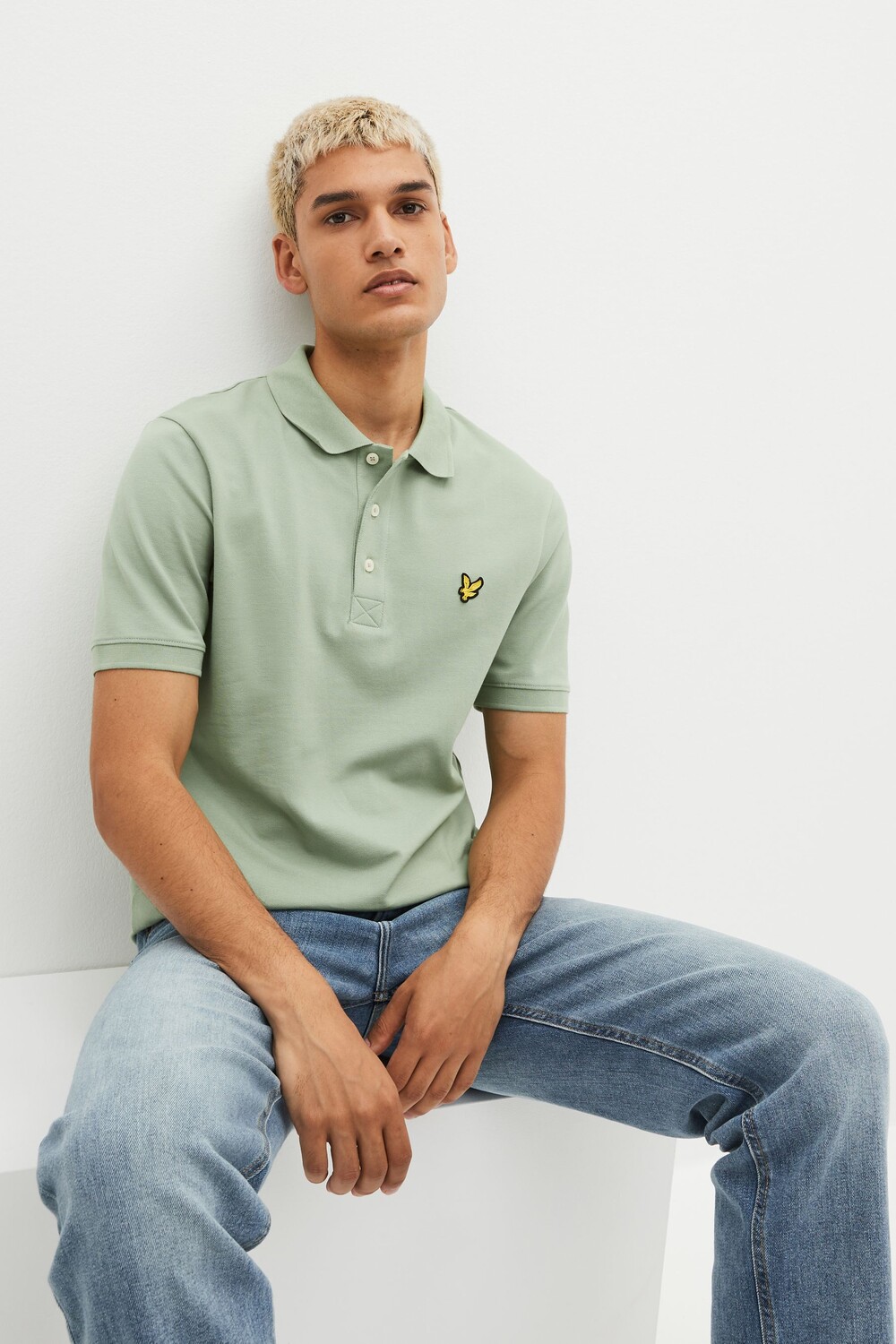 

Классическая рубашка-поло Lyle & Scott, зеленый