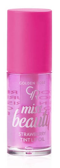 Тонирующее масло для губ, Miss Beauty Strawberry Lip Tint Oil - 01 Клубника Golden Rose