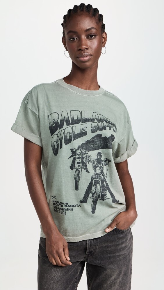 

Футболка Girl Dangerous Badlands Cycle Supply Boyfriend