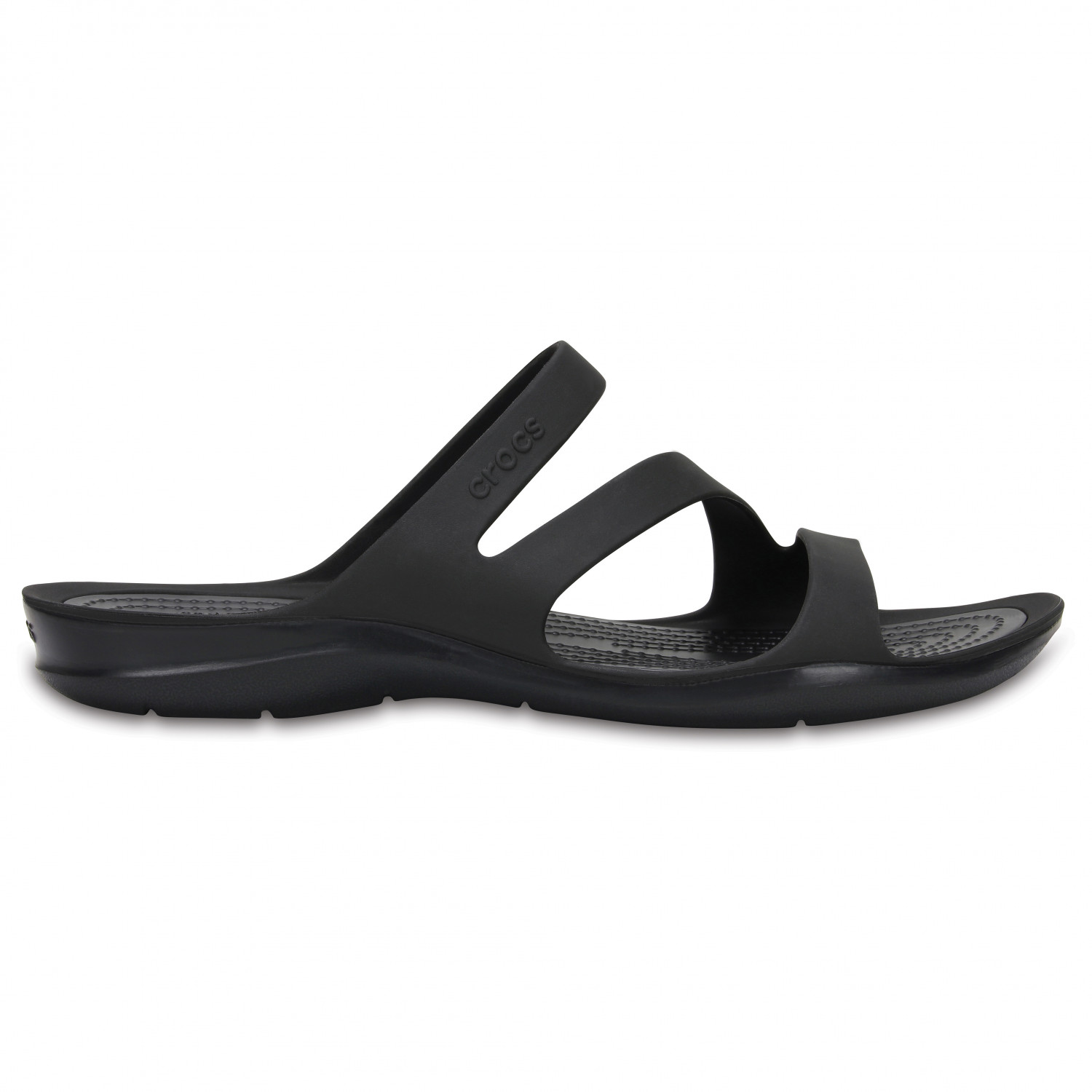 Сандалии Crocs Women's Swiftwater Sandal, цвет Black/Black цена и фото