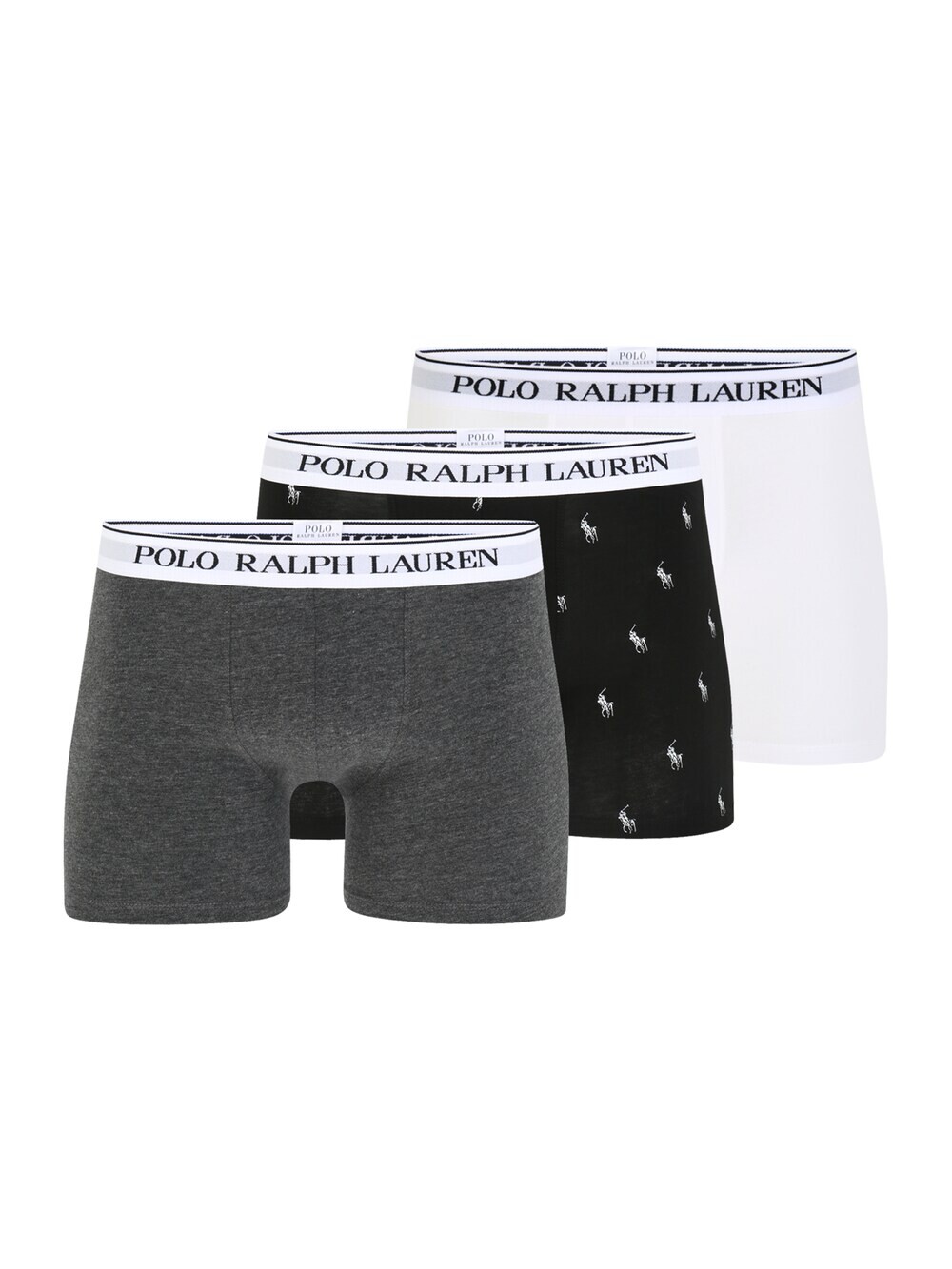

Трусы боксеры Polo Ralph Lauren, пестрый серый/черный/белый