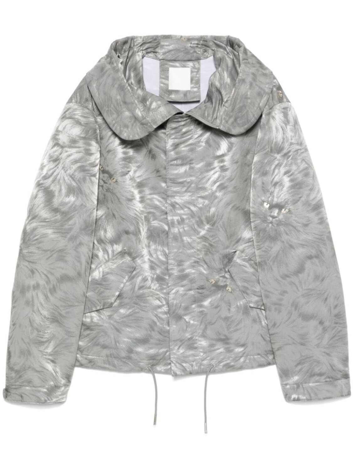 

Givenchy жаккардовая куртка, серый