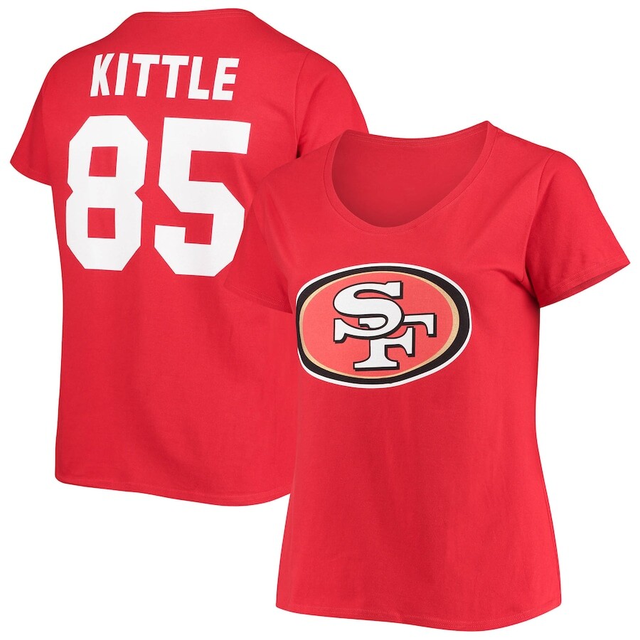 

Футболка с коротким рукавом Fanatics Branded San Francisco 49Ers, алый