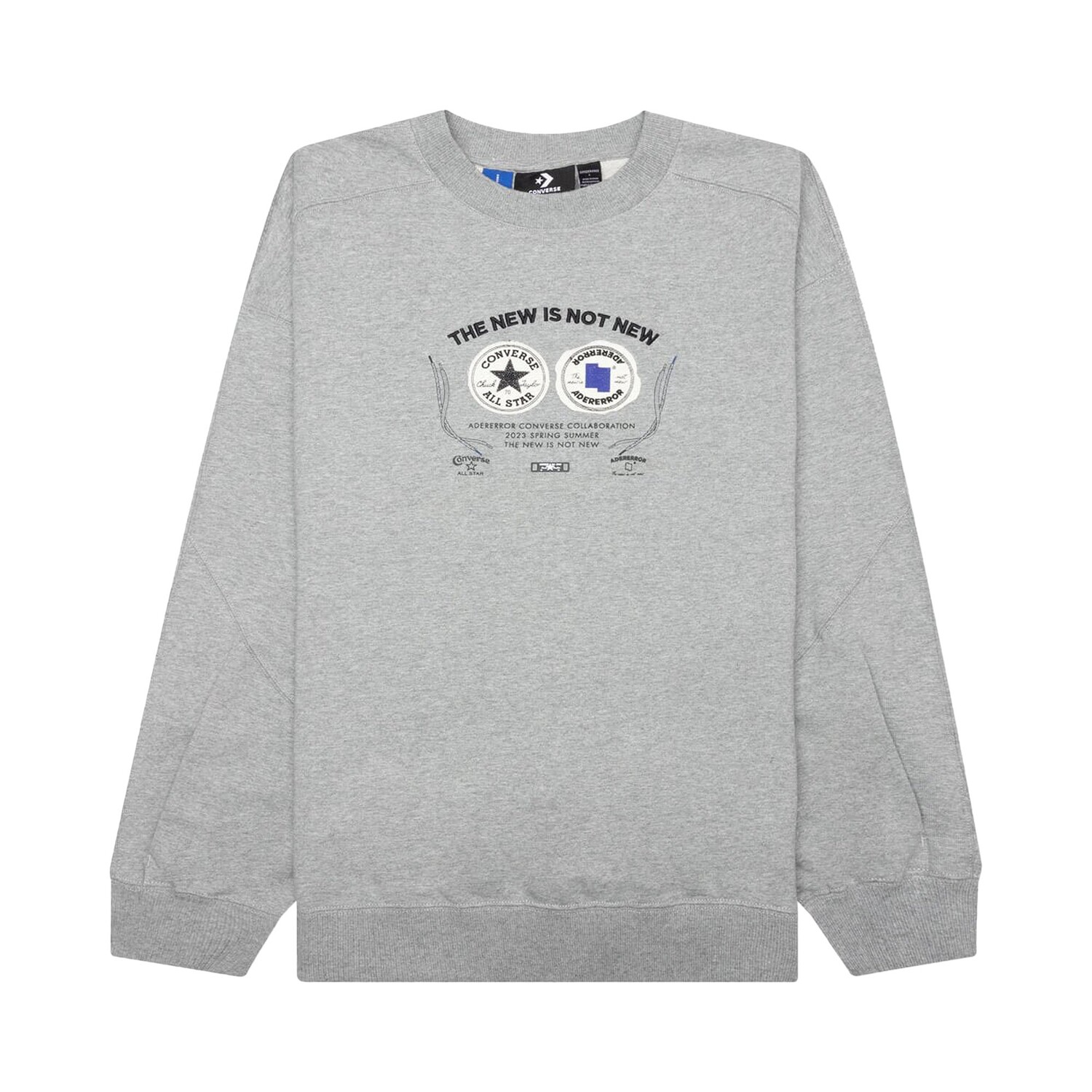 

Толстовка с круглым вырезом Converse x Ader Error Shapes Vintage Grey Heather