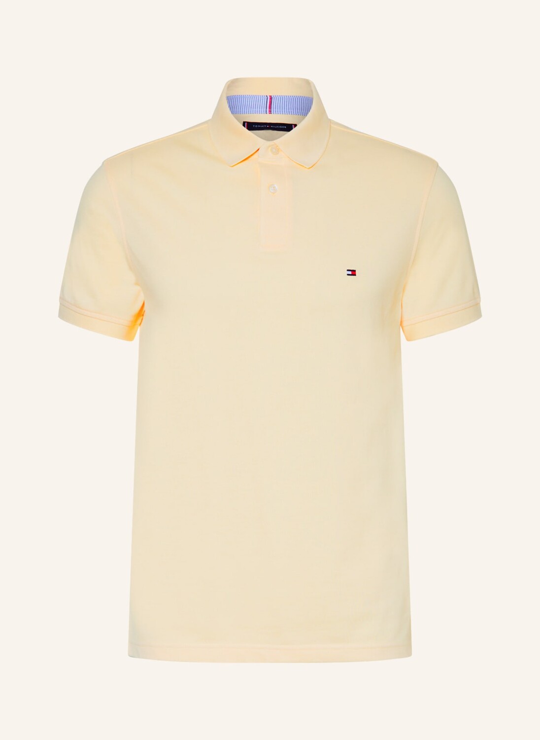 

Рубашка поло TOMMY HILFIGER Piqué Regular Fit, светло-желтый
