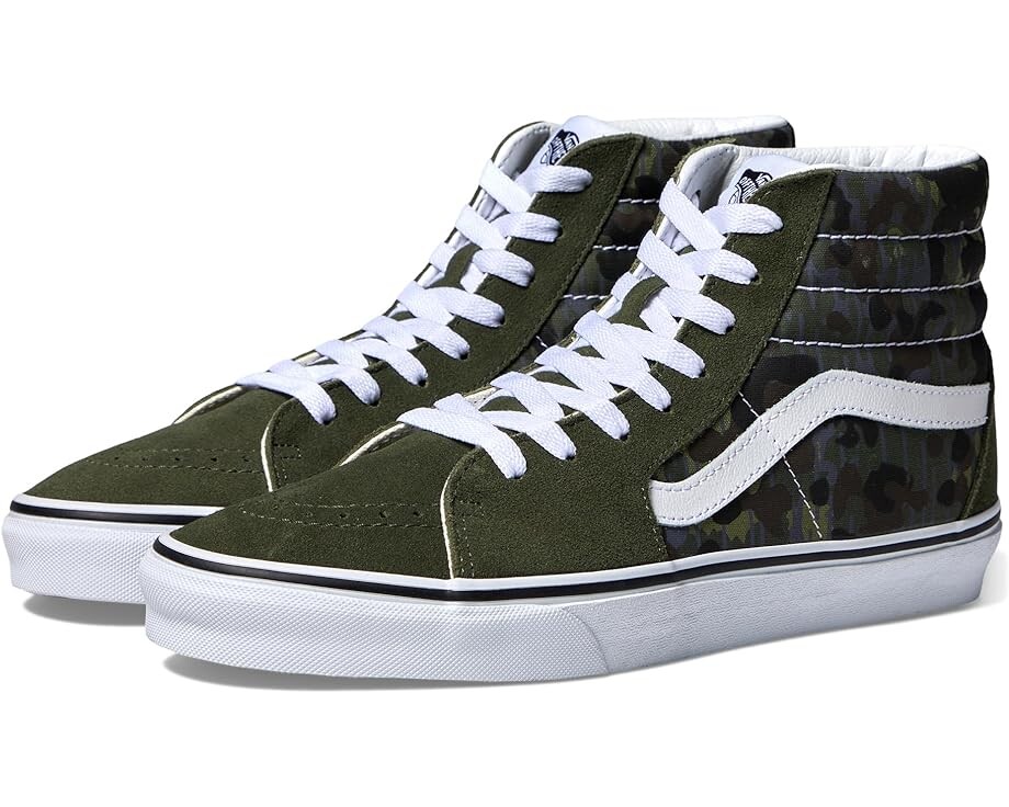 

Кроссовки Vans SK8-Hi, цвет Green/Multi