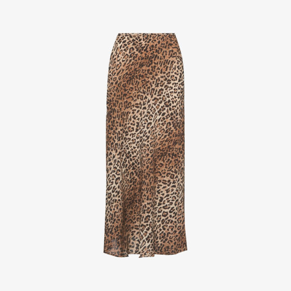 

Юбка макси Kelly с леопардовым принтом Rixo, цвет leopard