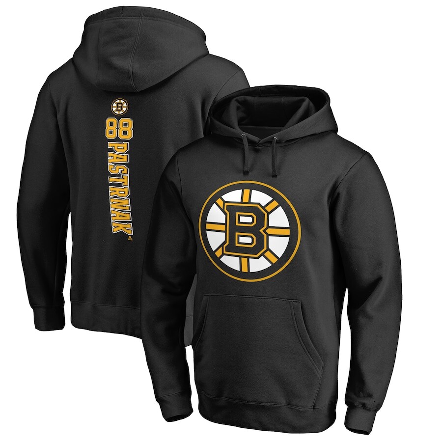 

Пуловер с капюшоном Fanatics Branded Boston Bruins, черный