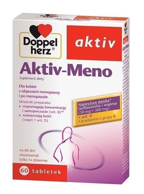 

Препарат, облегчающий симптомы менопаузы Doppelherz aktiv Meno , 60 шт