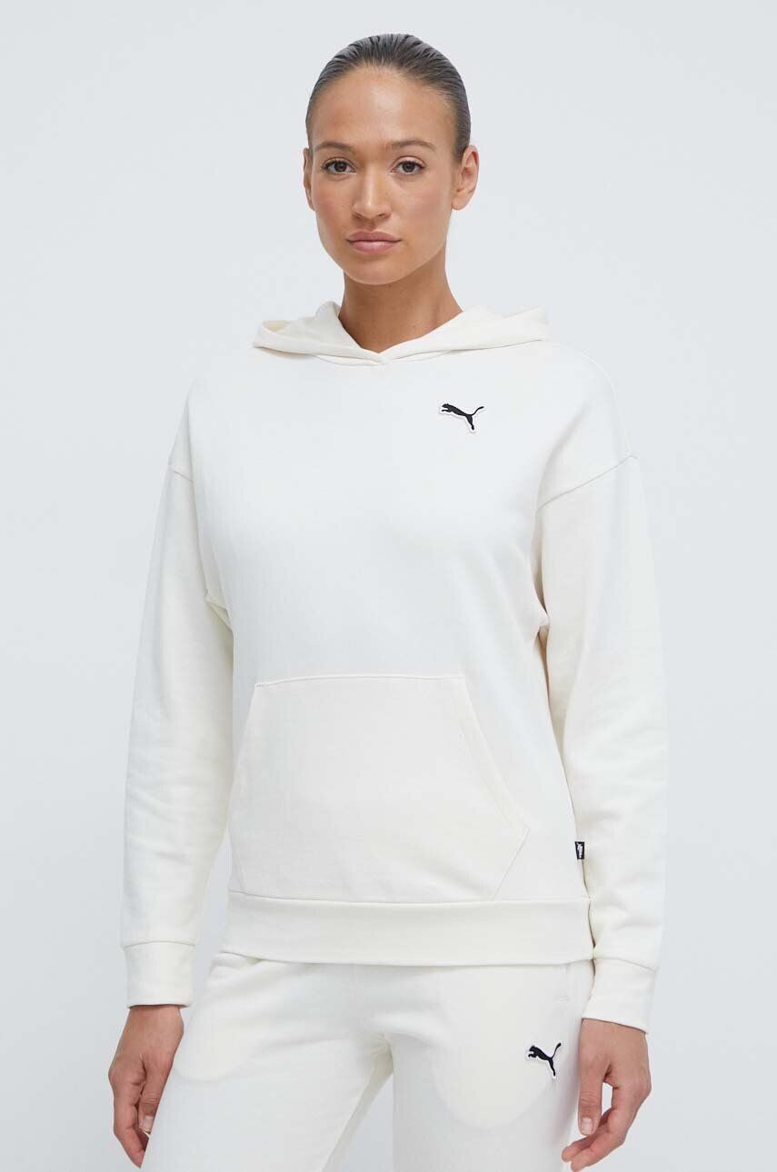 

Хлопковая толстовка Puma BETTER ESSENTIALS, бежевый