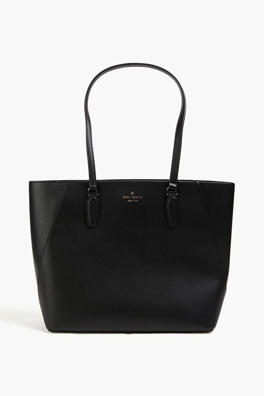 

Сумка-тоут из фактурной кожи Kate Spade New York, черный