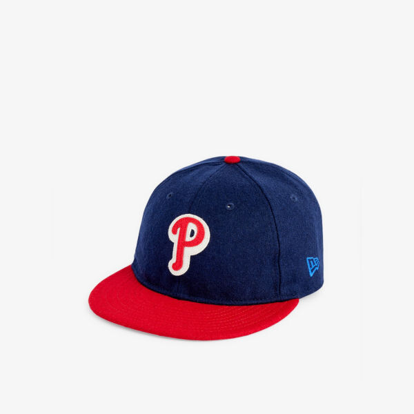 

9fifty кепка из смесовой шерсти с фирменной вышивкой philadelphia phillies New Era, черный