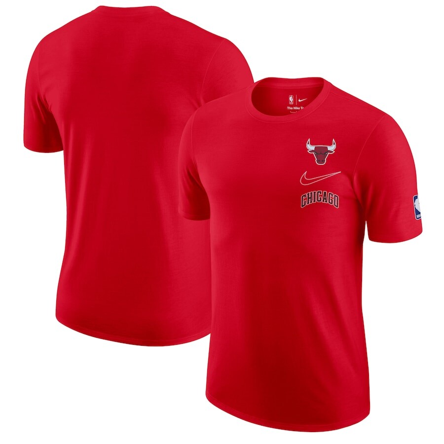 

Футболка с коротким рукавом Nike Chicago Bulls, красный