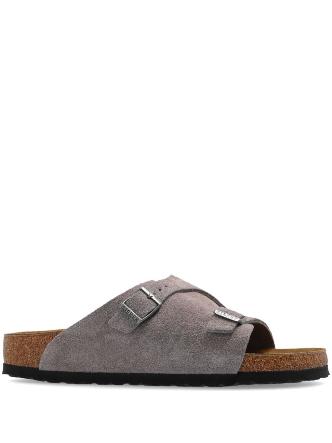 

Birkenstock сандалии из замши Zürich, фиолетовый