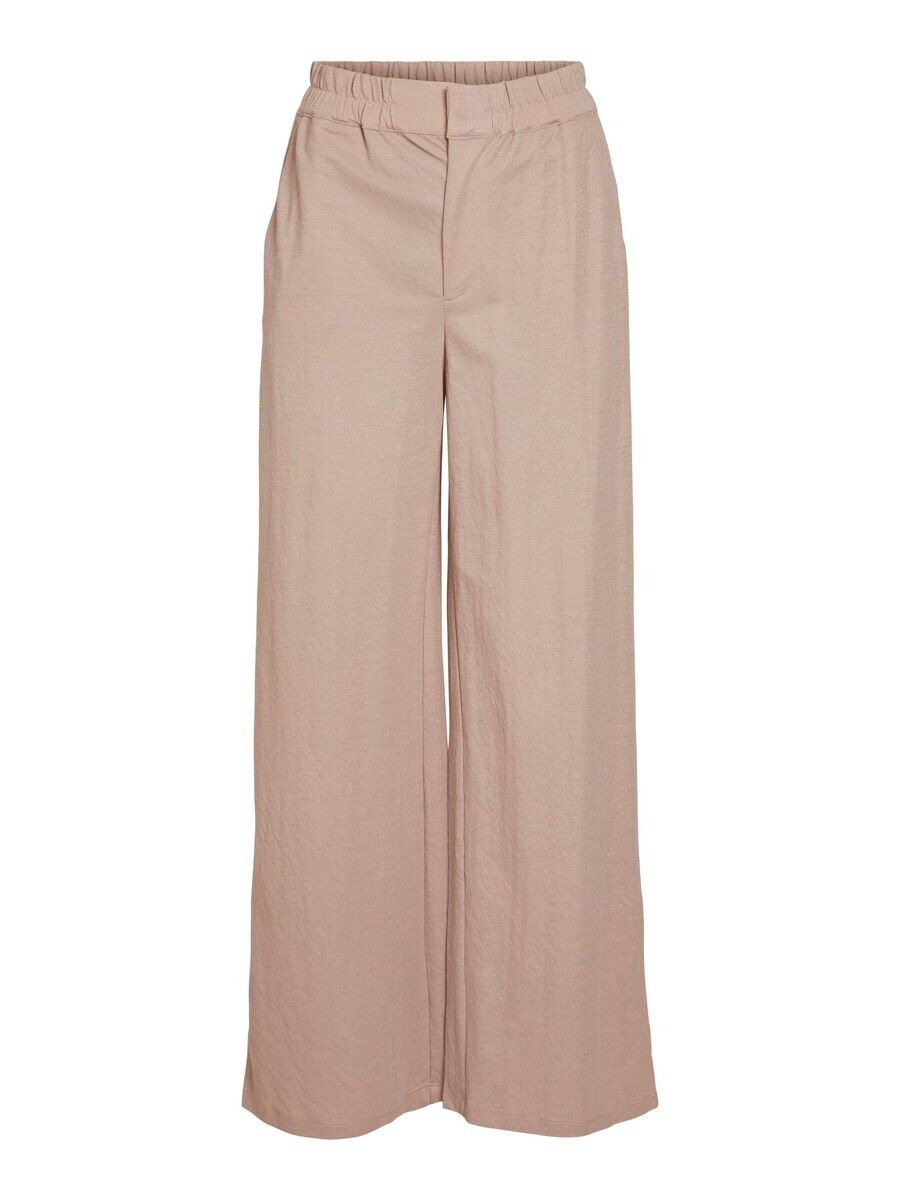 

Брюки OBJECT Wide leg Pleat-Front Pants OBJESTA, светло-коричневый