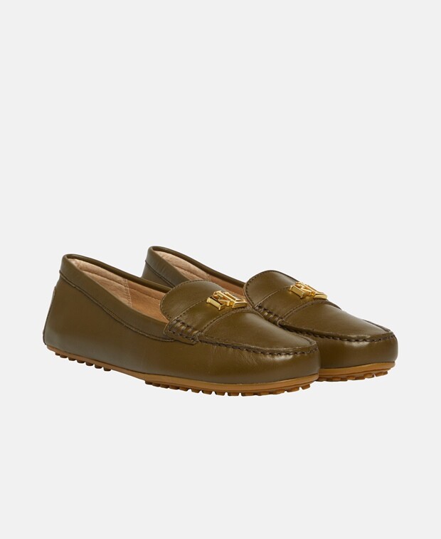 

Мокасины Lauren Ralph Lauren, темно-зеленый