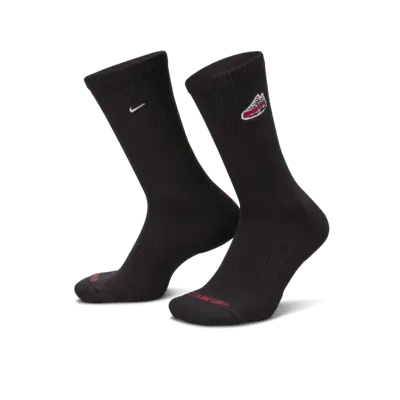 

Носки Nike Everyday Plus Cushioned Crew (1 шт), черный/белый