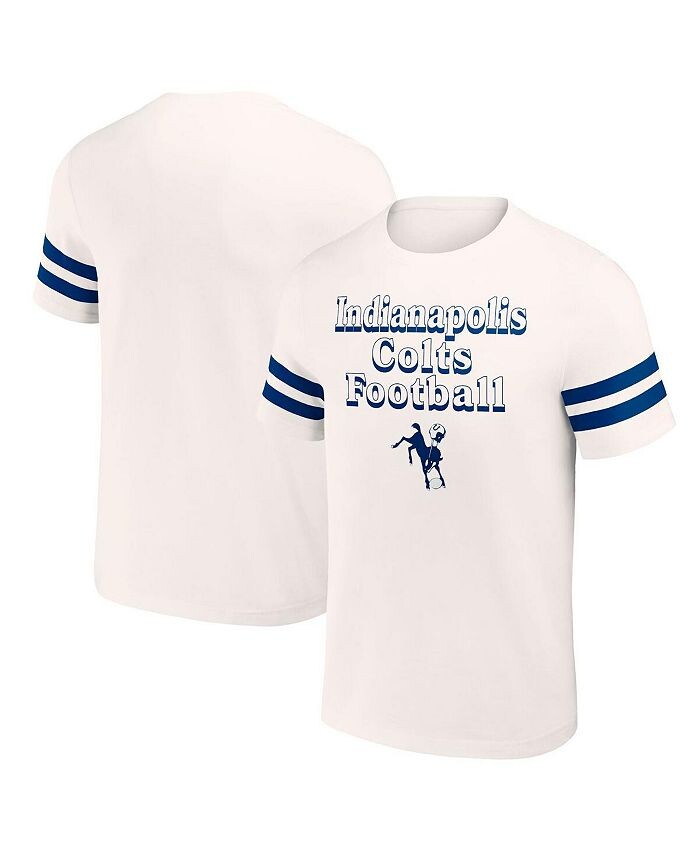 

Мужская футболка NFL x Darius Rucker Collection от Cream Indianapolis Colts в винтажном стиле Fanatics, тан/бежевый