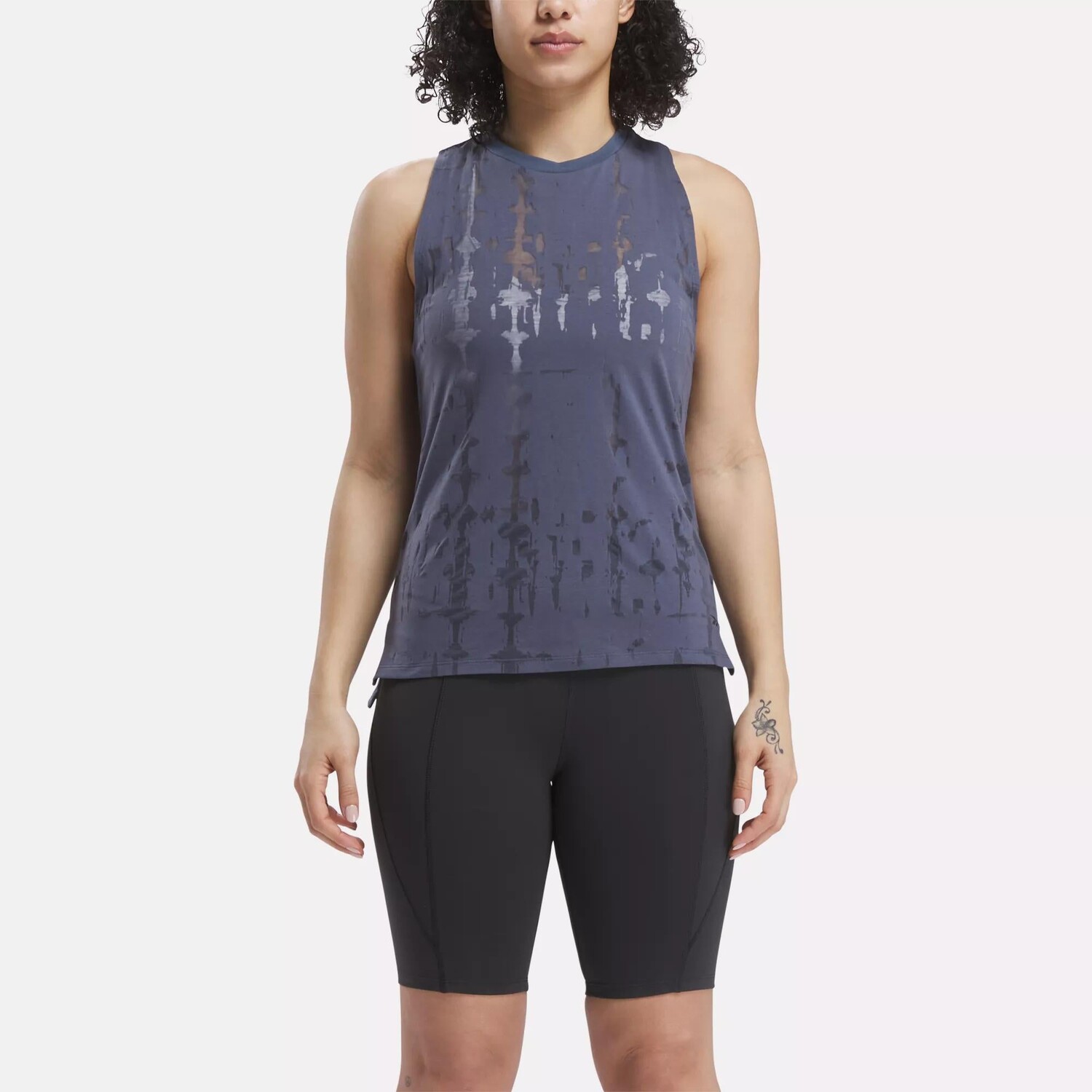 

Выгорающий танк Reebok, цвет East Coast Blue